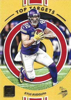 2017 Donruss - Top Targets Red #19 Kyle Rudolph Front