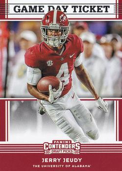 2020 Panini Contenders Draft Picks - Game Day Ticket #3 Jerry Jeudy Front
