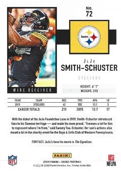 2020 Score - Gold #72 JuJu Smith-Schuster Back