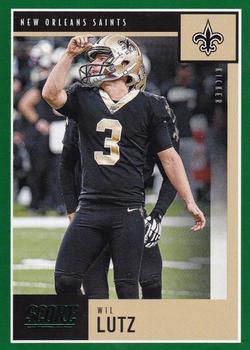 2020 Score - Green #276 Wil Lutz Front