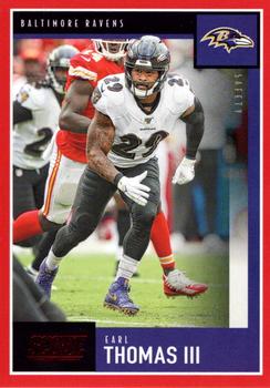 2020 Score - Red #48 Earl Thomas III Front