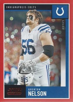 2020 Score - Red #96 Quenton Nelson Front