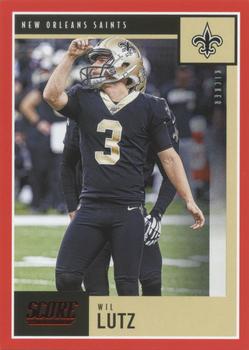 2020 Score - Red #276 Wil Lutz Front