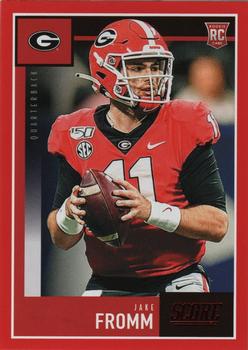 2020 Score - Red #356 Jake Fromm Front