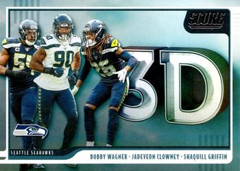 2020 Score - 3D #3D-JBS Bobby Wagner / Jadeveon Clowney / Shaquill Griffin Front