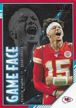2020 Score - Game Face Red #GF-PM Patrick Mahomes II Front