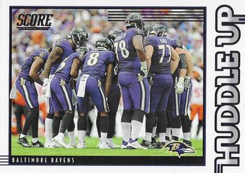 2020 Score - Huddle Up #HDL-BAL Baltimore Ravens Front