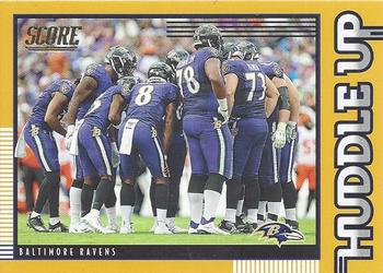 2020 Score - Huddle Up Gold #HDL-BAL Baltimore Ravens Front