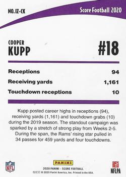 2020 Score - In the Zone #IZ-CK Cooper Kupp Back