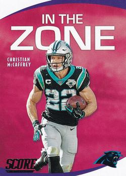 2020 Score - In the Zone #IZ-CM Christian McCaffrey Front