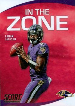 2020 Score - In the Zone #IZ-LJ Lamar Jackson Front