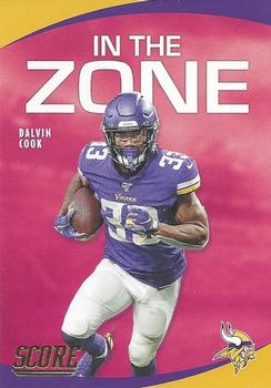 2020 Score - In the Zone Gold #IZ-DC Dalvin Cook Front