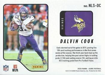 2020 Score - Next Level Stats Red #NLS-DC Dalvin Cook Back
