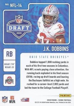 2020 Score - NFL Draft #NFL-14 J.K. Dobbins Back