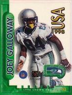 1998 Crown Pro Stamps #33 Joey Galloway Front