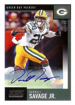 2020 Score - Signatures #233 Darnell Savage Jr. Front