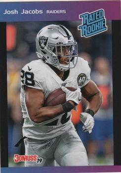 2019 Panini Instant NFL - Rated Rookie Retro #7 Josh Jacobs Front
