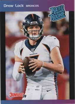 2019 Panini Instant NFL - Rated Rookie Retro #11 Drew Lock Front