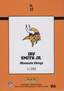 2019 Panini Instant NFL - Rated Rookie Retro #12 Irv Smith Jr. Back