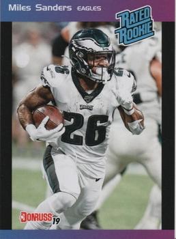 2019 Panini Instant NFL - Rated Rookie Retro #14 Miles Sanders Front