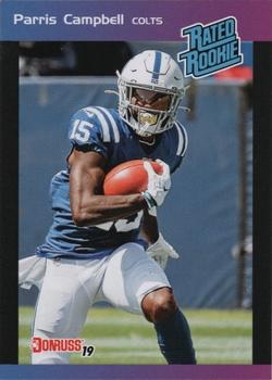 2019 Panini Instant NFL - Rated Rookie Retro #17 Parris Campbell Front