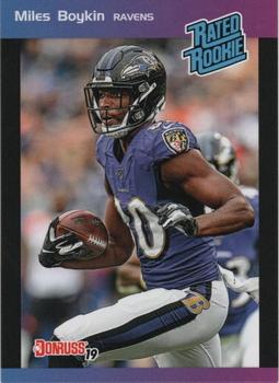 2019 Panini Instant NFL - Rated Rookie Retro #26 Miles Boykin Front