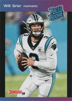 2019 Panini Instant NFL - Rated Rookie Retro #27 Will Grier Front