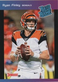 2019 Panini Instant NFL - Rated Rookie Retro #30 Ryan Finley Front