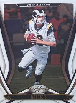2020 Panini Certified #42 Jared Goff Front