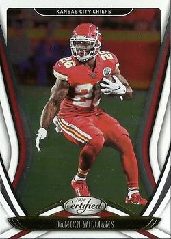 2020 Panini Certified #56 Damien Williams Front