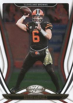 2020 Panini Certified #84 Baker Mayfield Front