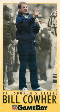 1992 GameDay - 1992-93 Gamebreakers #2 Bill Cowher Front