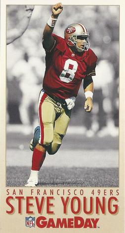 1992 GameDay - 1992-93 Gamebreakers #13 Steve Young Front