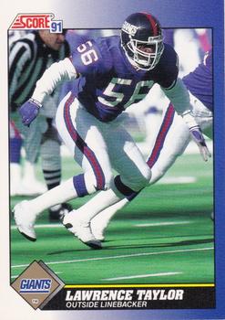 1991 Score - Prototypes #4 Lawrence Taylor Front