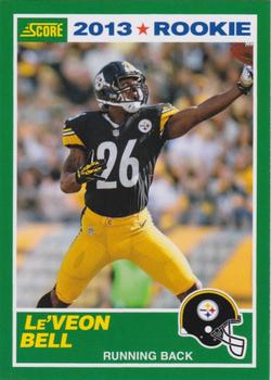 2013 Score - Rookie Variation #8 Le'Veon Bell Front