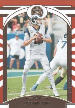 2020 Panini Legacy - Red #96 Jared Goff Front