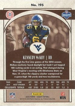 2020 Panini Legacy - Rookies Premium Edition #195 Kennedy McKoy Back