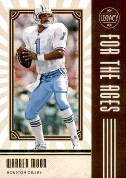 2020 Panini Legacy - For the Ages #FTA-WM Warren Moon Front