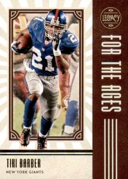 2020 Panini Legacy - For the Ages #FTA-TB Tiki Barber Front