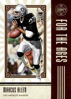 2020 Panini Legacy - For the Ages #FTA-MA Marcus Allen Front