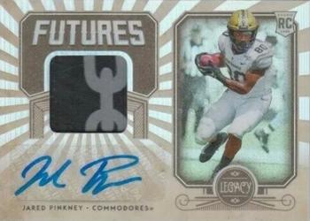 2020 Panini Legacy - Futures Patch Autographs Silver #FP-JP Jared Pinkney Front