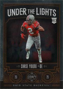 2020 Panini Legacy - Under the Lights #UL-CY Chase Young Front