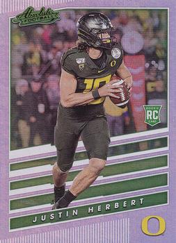 2020 Panini Chronicles Draft Picks - Absolute Rookies Spectrum #4 Justin Herbert Front