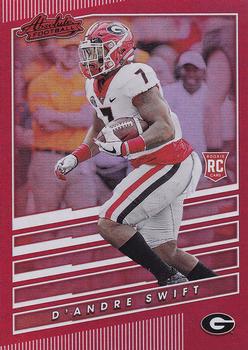 2020 Panini Chronicles Draft Picks - Absolute Rookies Spectrum Red #6 D'Andre Swift Front