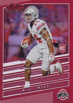 2020 Panini Chronicles Draft Picks - Absolute Rookies Spectrum Red #16 K.J. Hill Front