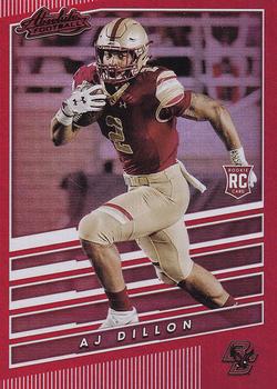 2020 Panini Chronicles Draft Picks - Absolute Rookies Spectrum Red #20 AJ Dillon Front