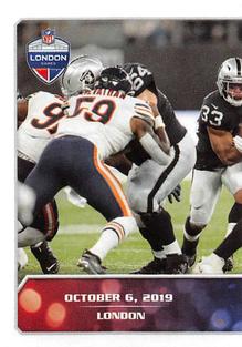 2020 Panini Sticker & Card Collection #1 London Game Front