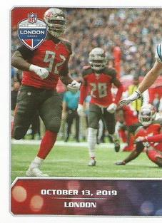 2020 Panini Sticker & Card Collection #3 London Game Front