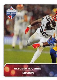 2020 Panini Sticker & Card Collection #5 London Game Front