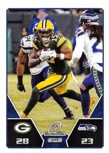 2020 Panini Sticker & Card Collection #16 NFC Divisional Round Front